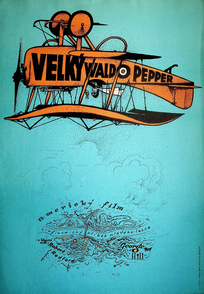 Velký Waldo Pepper - Plakáty