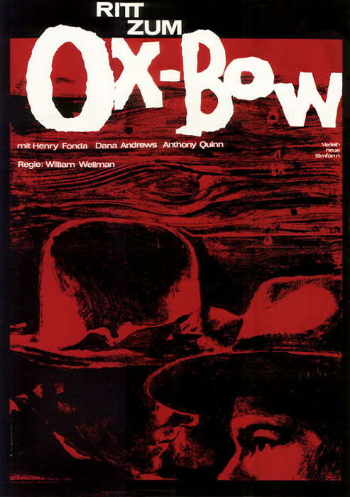 Ritt zum Ox-Bow - Plakate