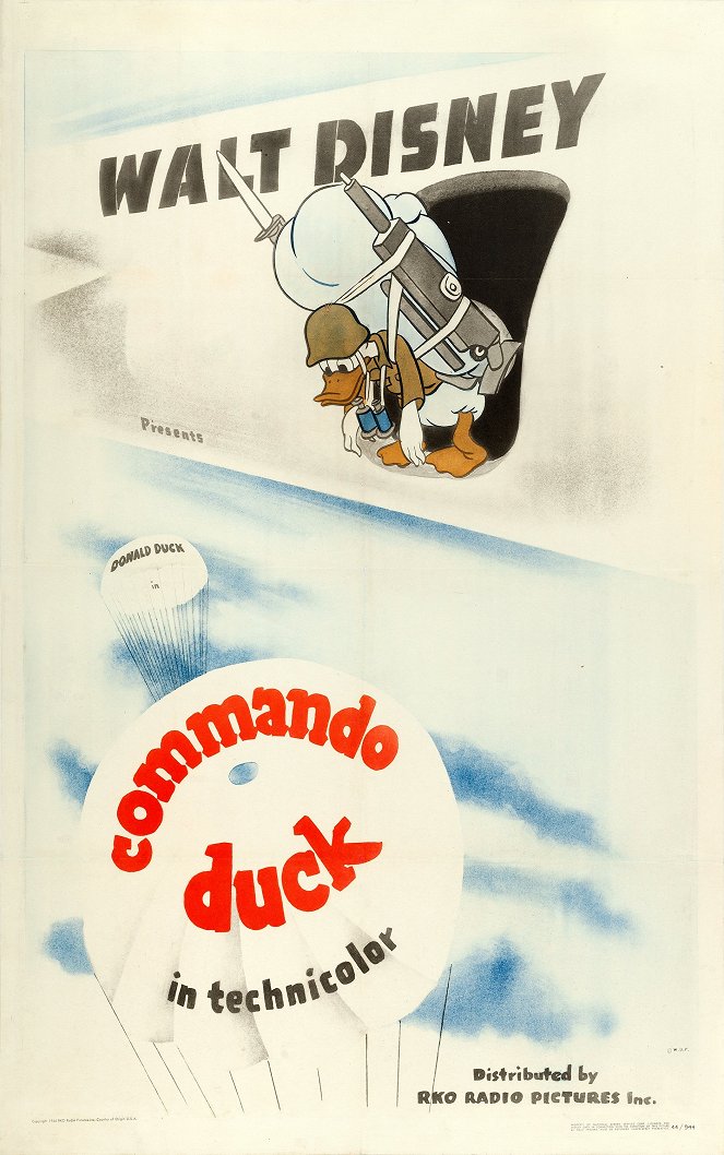 Commando Duck - Carteles
