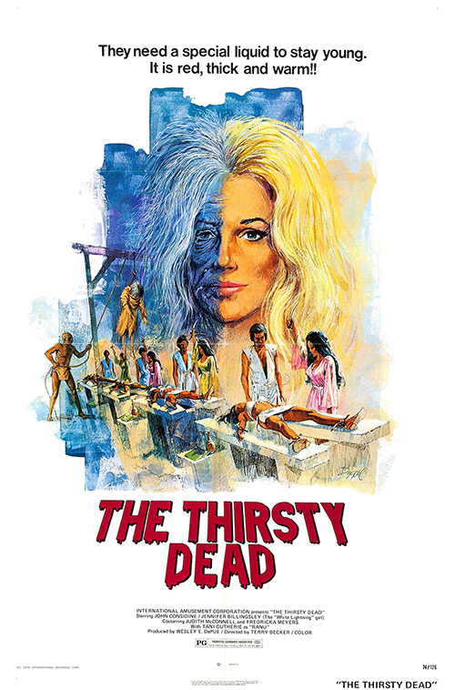 The Thirsty Dead - Plakate