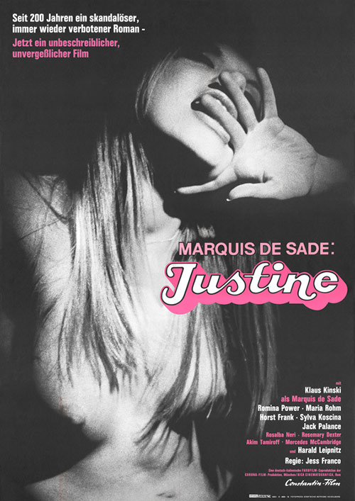 Marquis de Sade: Justine - Plagáty