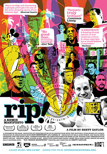 RiP: A Remix Manifesto - Plakáty