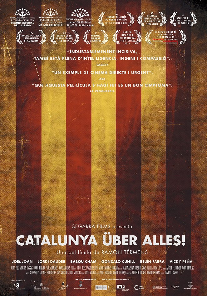 Catalunya über alles! - Plakáty