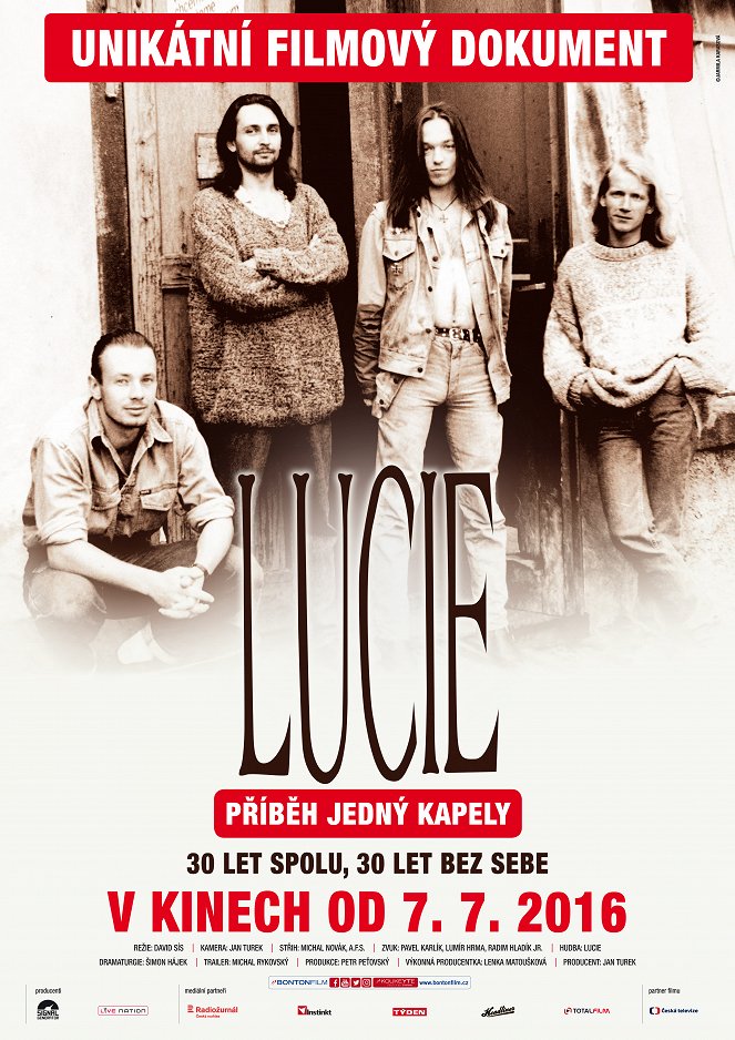 LUCIE: Príbeh jednej kapely - Plagáty