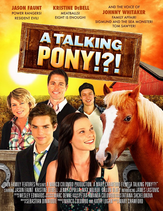 A Talking Pony!?! - Affiches