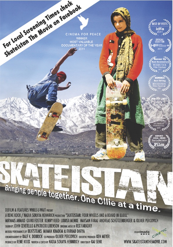 Skateistan: Four Wheels and a Board in Kabul - Plagáty