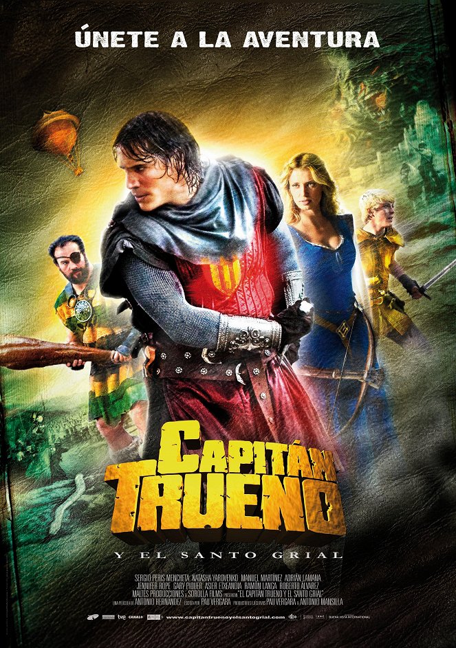 El capitán Trueno y el Santo Grial - Cartazes