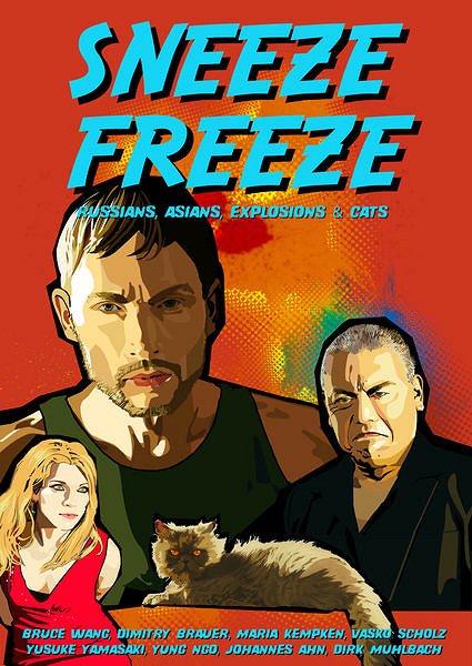 Sneeze Freeze - Affiches