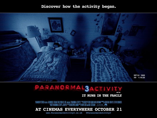 Paranormal Activity 3 - Posters