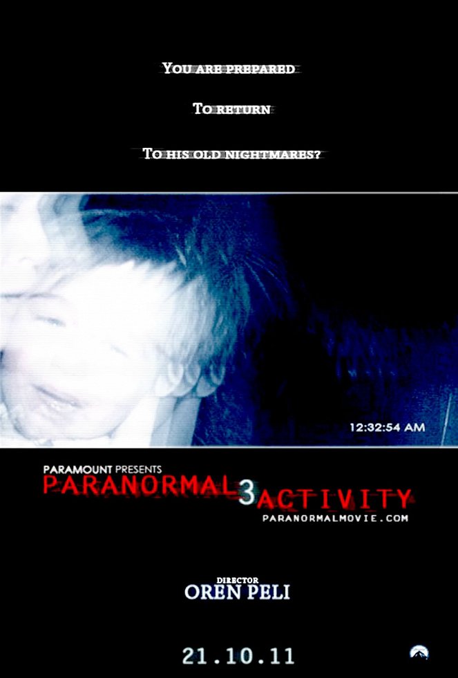 Atividade Paranormal 3 - Cartazes