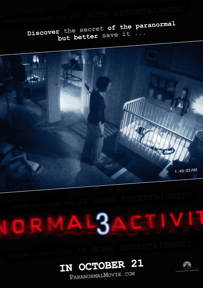 Paranormal Activity 3 - Plakate