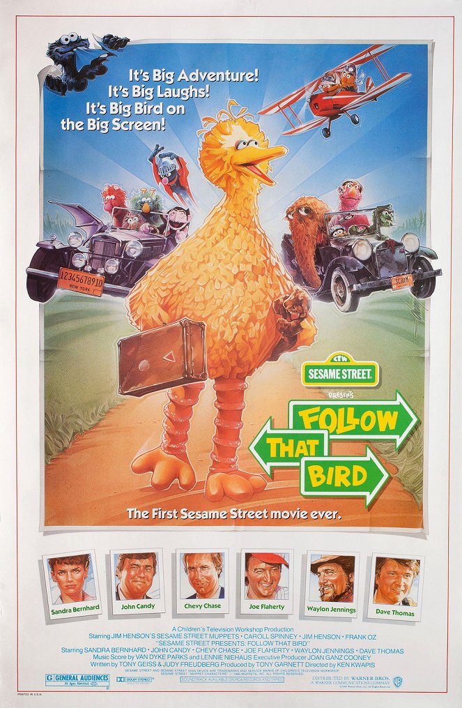 Sesame Street Presents: Follow That Bird - Plakate