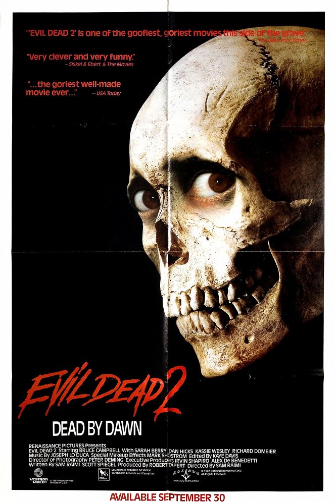 Evil Dead 2 - Julisteet