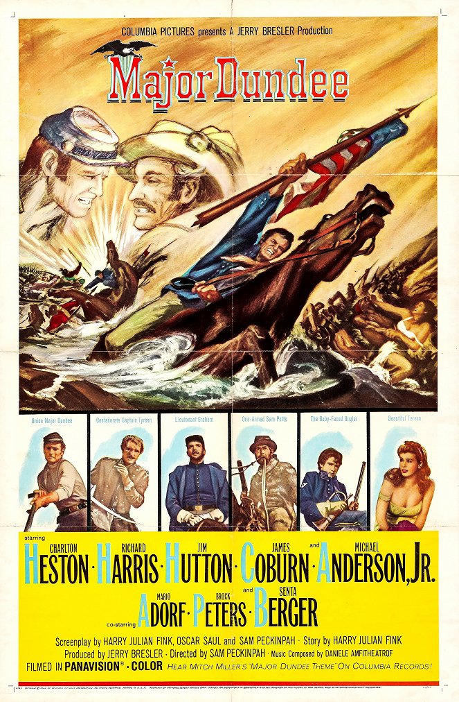 Major Dundee - Affiches