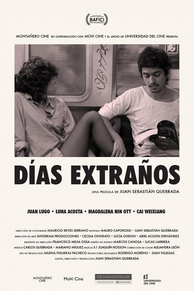 Días extraños - Plakáty