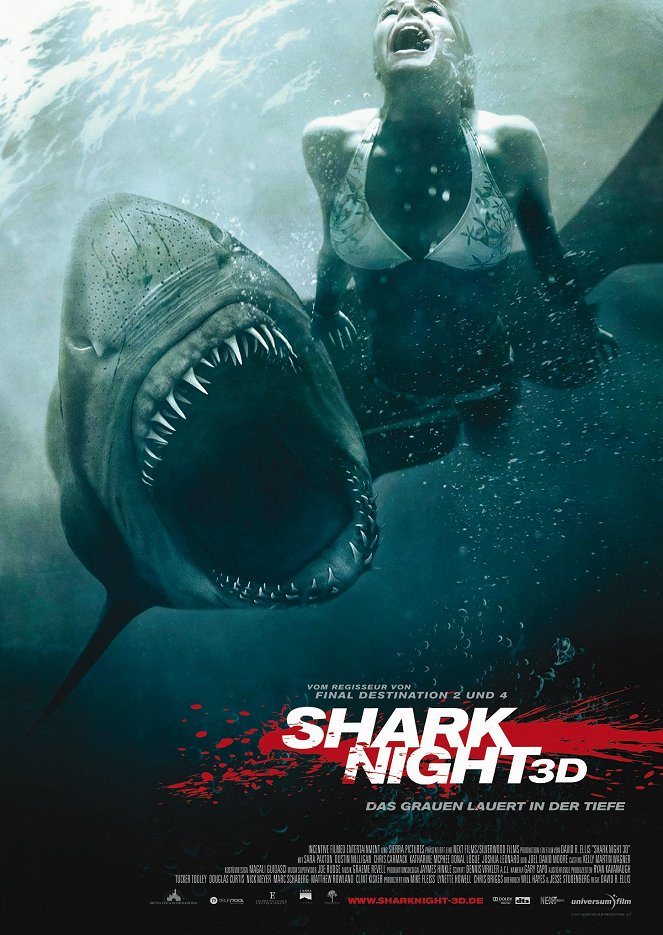 Shark Night 3D - Plakate