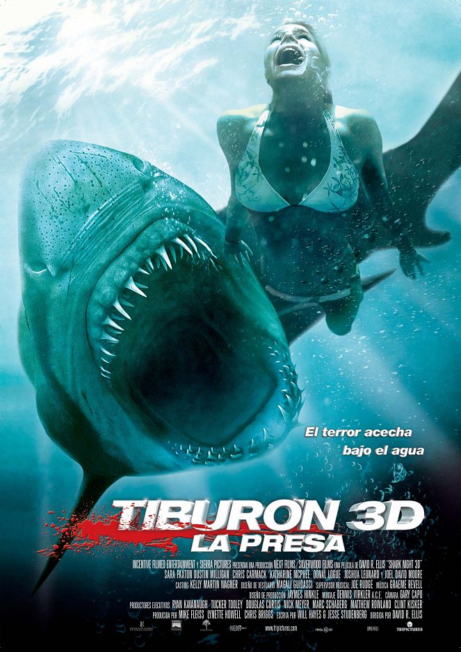 Tiburón 3D: La presa - Carteles