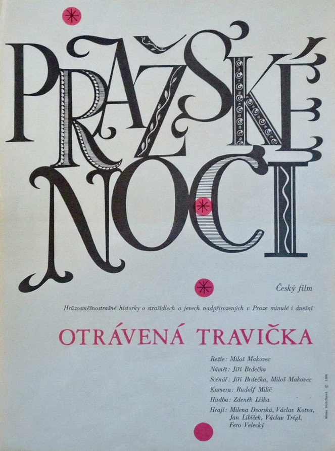 Pražské noci - Plagáty
