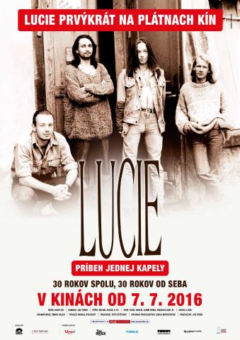 LUCIE: Príbeh jednej kapely - Plagáty
