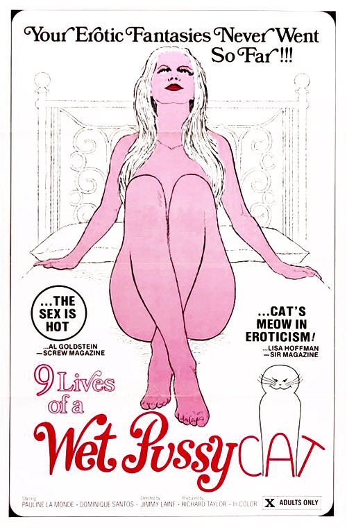 9 Lives of a Wet Pussy - Affiches