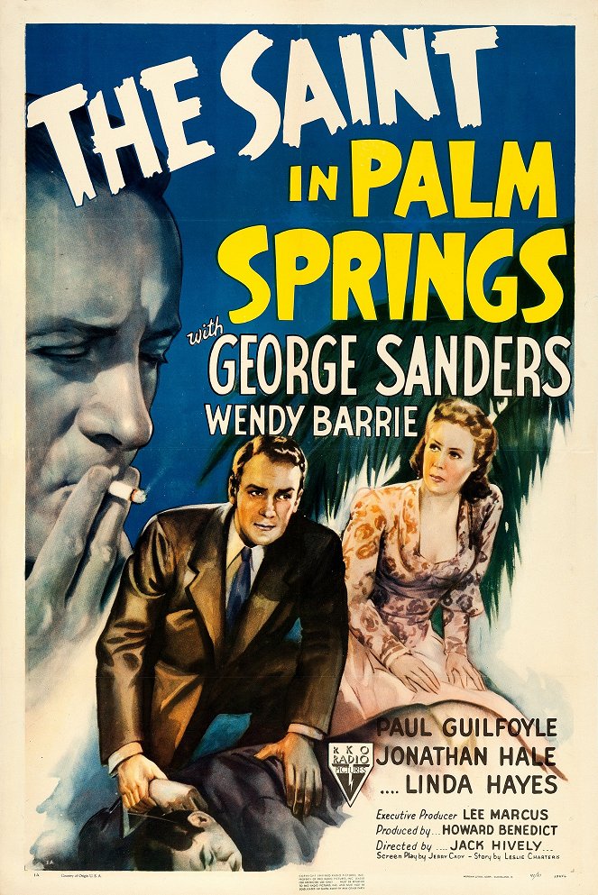 The Saint in Palm Springs - Posters