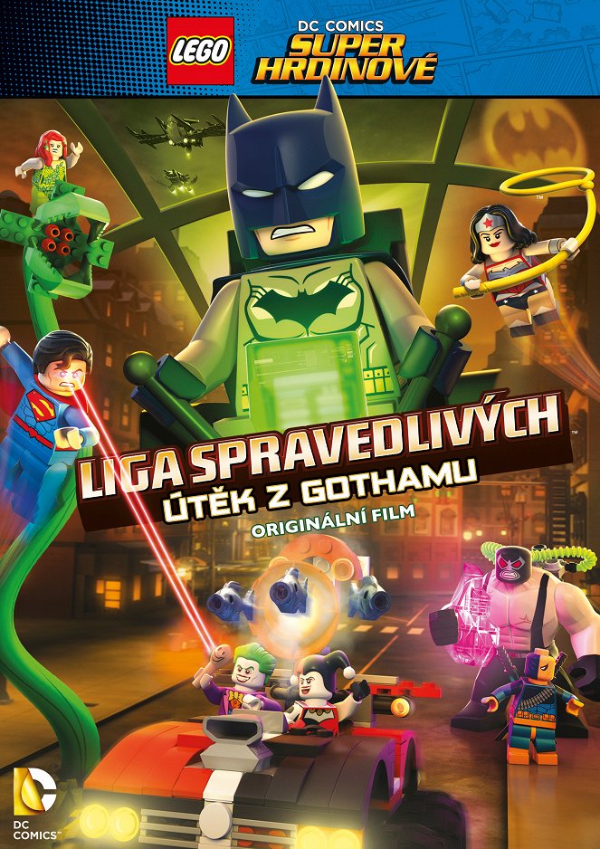 Lego DC Super hrdinové: Útěk z Gothamu - Plakáty