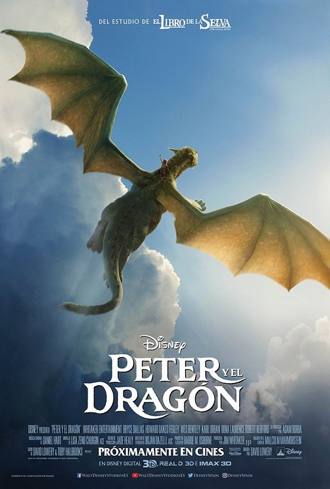 Peter y el dragón - Carteles