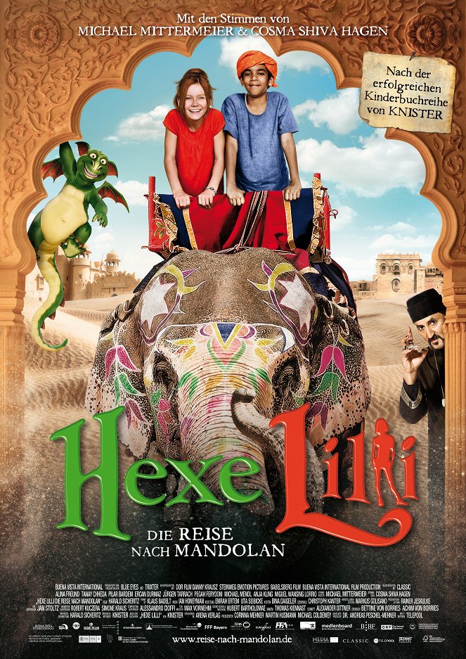 Hexe Lilli 2 - Die Reise nach Mandolan - Plakate