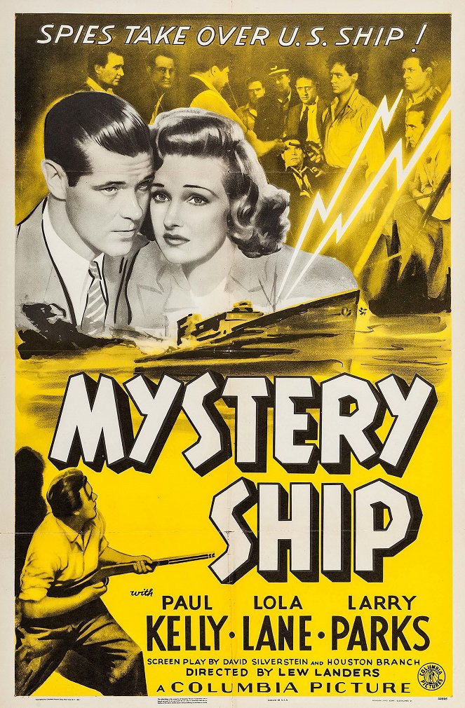 Mystery Ship - Affiches