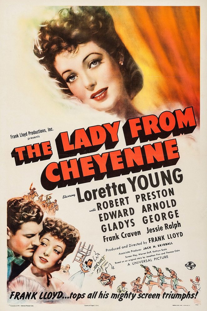 The Lady from Cheyenne - Plakate