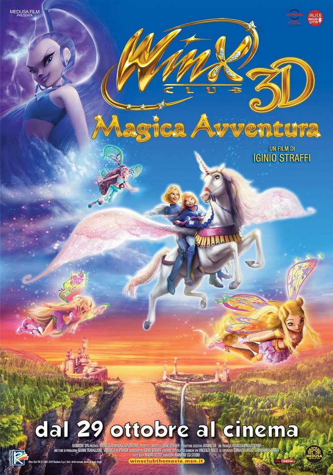 Winx 3D: La aventura mágica - Carteles