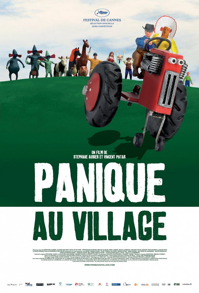 Panique au village - Posters
