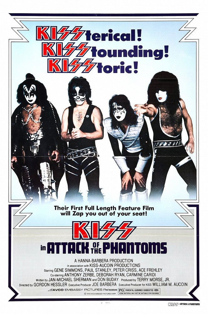KISS Meets the Phantom of the Park - Posters