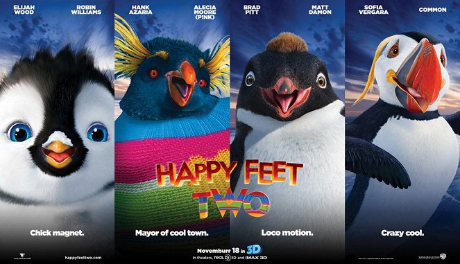 Happy Feet Two - Posters