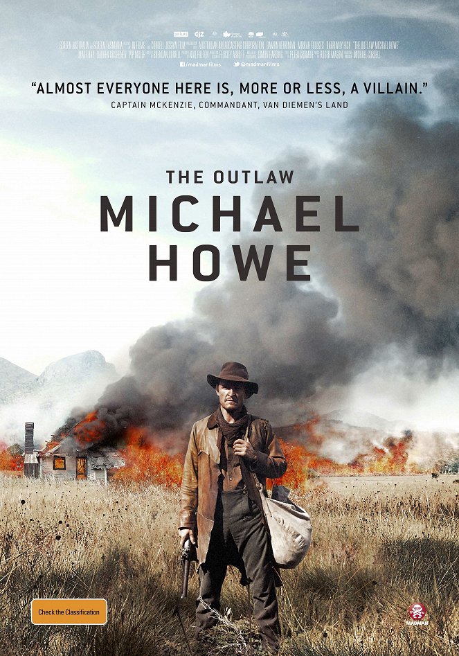 The Outlaw Michael Howe - Plakaty