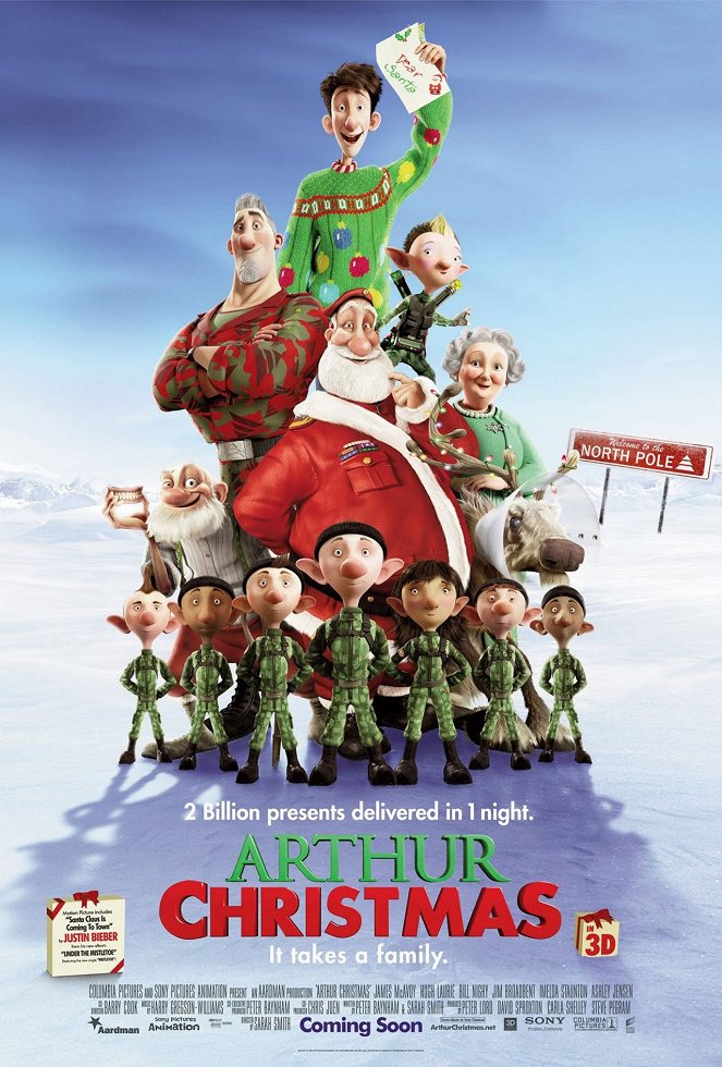 Arthur Christmas: Operación regalo - Carteles