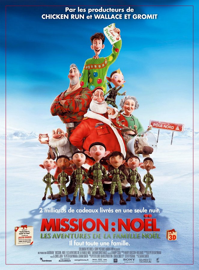 Mission : Noël (Les aventures de la famille Noël) - Affiches