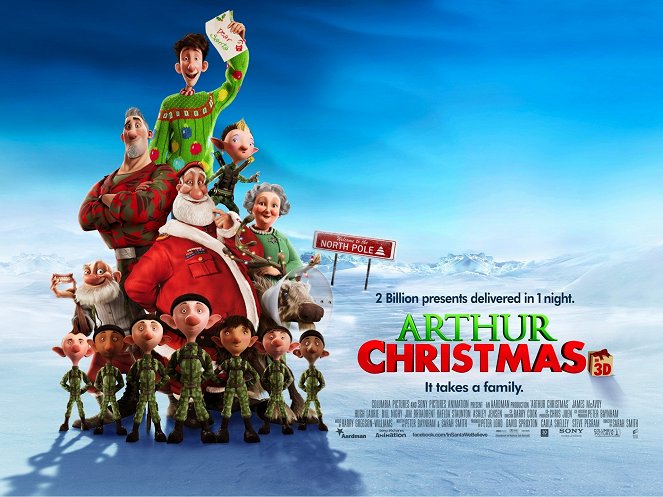 Arthur Christmas - Posters