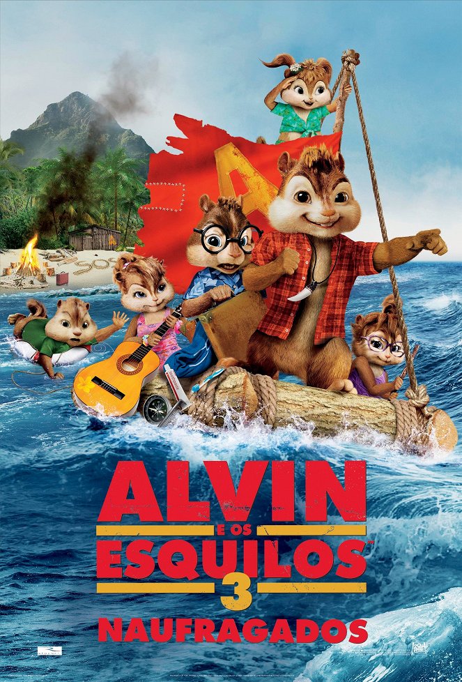 Alvin i wiewiórki 3 - Plakaty