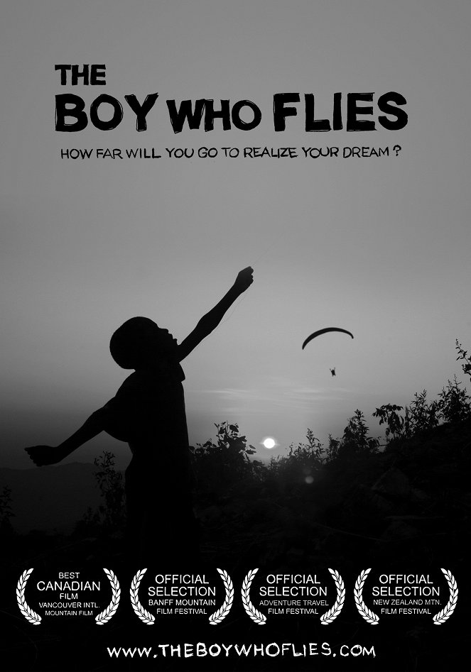 Chlapec, ktorý lieta - Plagáty