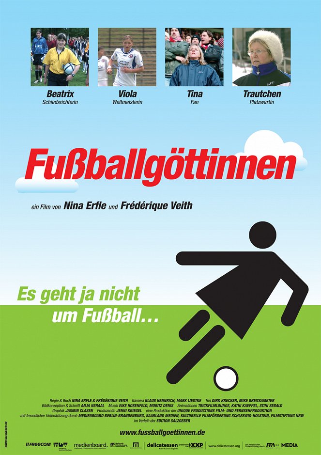 Fußballgöttinnen - Plakátok