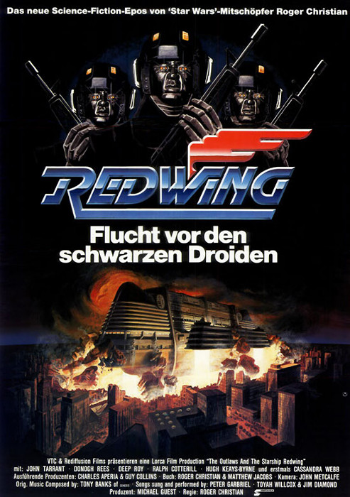 Redwing - Flucht vor dem schwarzen Droiden - Plakate