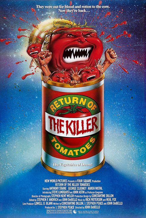 Return of the Killer Tomatoes! - Julisteet