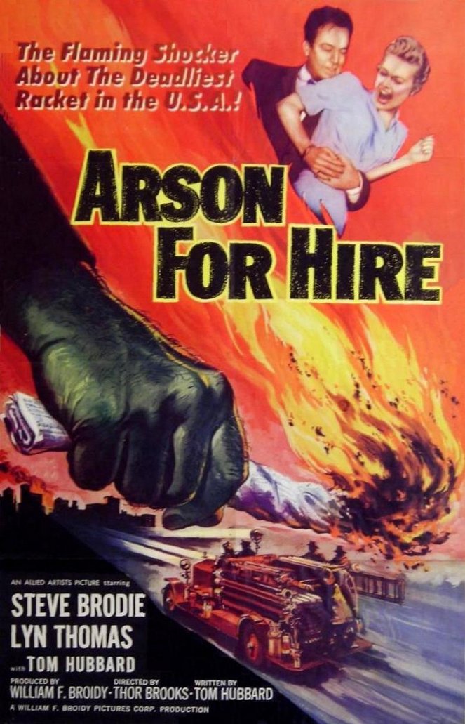 Arson for Hire - Plakátok
