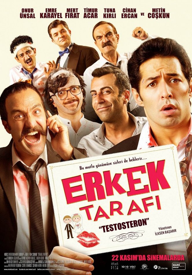 Erkek Tarafı: Testosteron - Julisteet