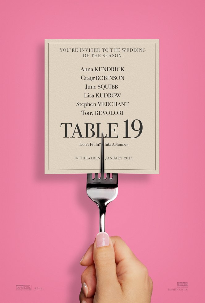 Stôl číslo 19 - Plagáty