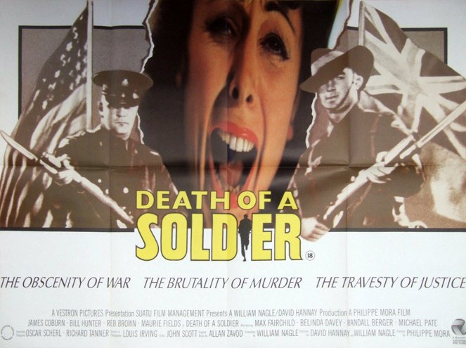 Death of a Soldier - Carteles