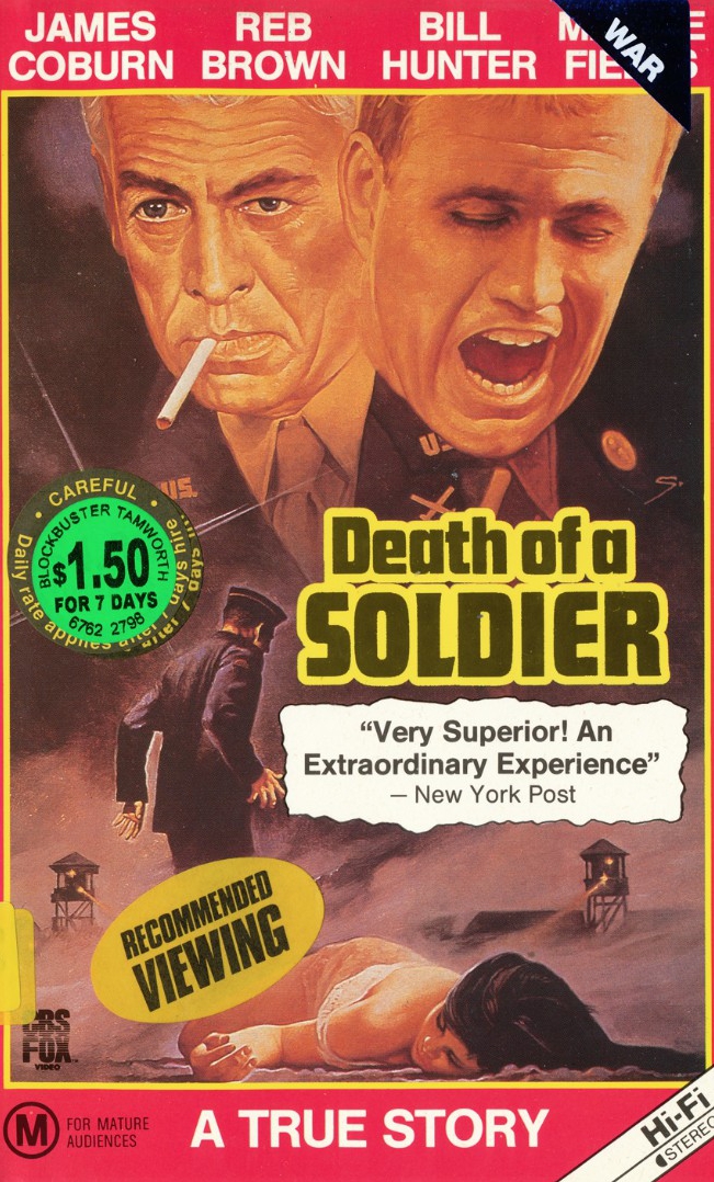 Death of a Soldier - Affiches