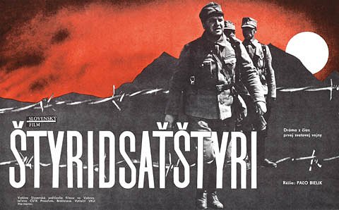 Štyridsaťštyri - Cartazes