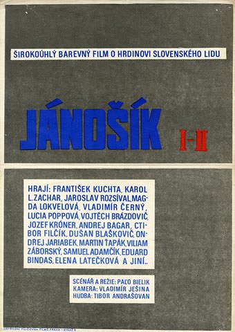 Jánošík I., II. - Julisteet